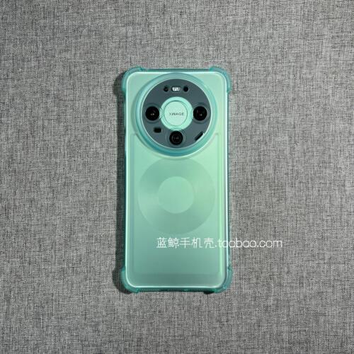 冰雾四角气囊适用小米17手机壳m17Promax薄荷绿色半透明肤感15Ultra防指纹红米Note14/13防摔12软tpu套K80K70