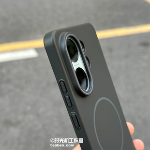 Beast同款细圈磁吸壳适用vivoS30promini手机壳黑色简约亲肤感S20/S19轻薄不沾指纹S18/S17Pro全包边16个性硬