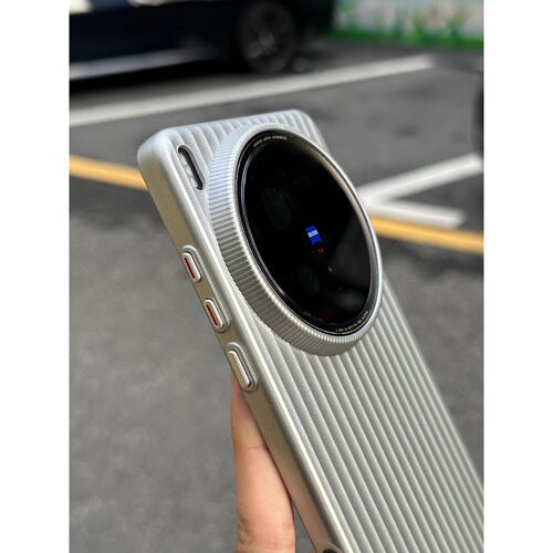 高级钛金属漆瓦楞光栅条纹防滑X300Ultra手机壳适用vivox200s磨砂x100Pro硬OPPOfindx9ultra新x8s+套76iQOO15