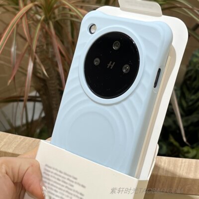 新款波漾磁吸适用OPPOFindx8手机壳小米15保护套14/13真液态硅胶Magsafe无线充电车载磁吸防摔耐脏简约高级感