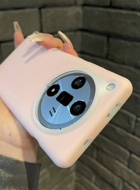 ins果冻壳少女浅粉色适用OPPO Findx7/x8手机壳Findx8软糯findx8pro真液态硅胶软糯耐脏双层