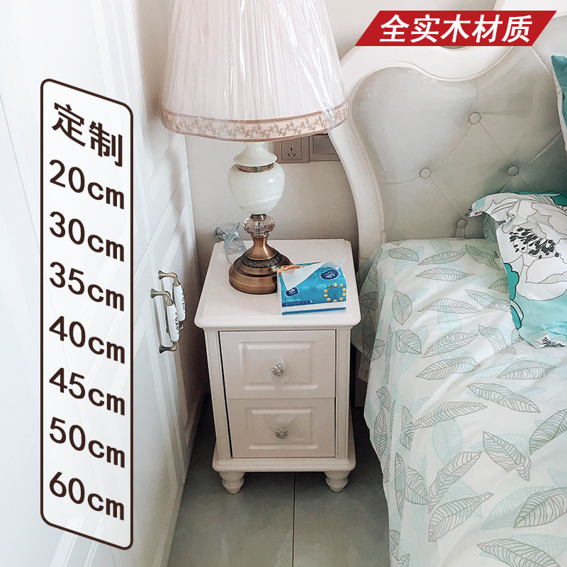 虹丹全实木床头柜15cm/20/25/30/35/40/45/50韩式简约现代夹缝柜|msdalam kategori perabot kediaman, kabinet, Meja sisi katil - dari Buy2taobao.com untuk memberikan perkhidmatan ejen Taobao profesional membeli