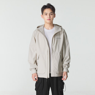 Columbia哥伦比亚冲锋衣男户外徒步旅行休闲防水夹克外套WE0505