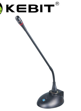 KEBIT科比特KE-801鹅颈电容有线麦克风台式桌面会议广播演讲话筒