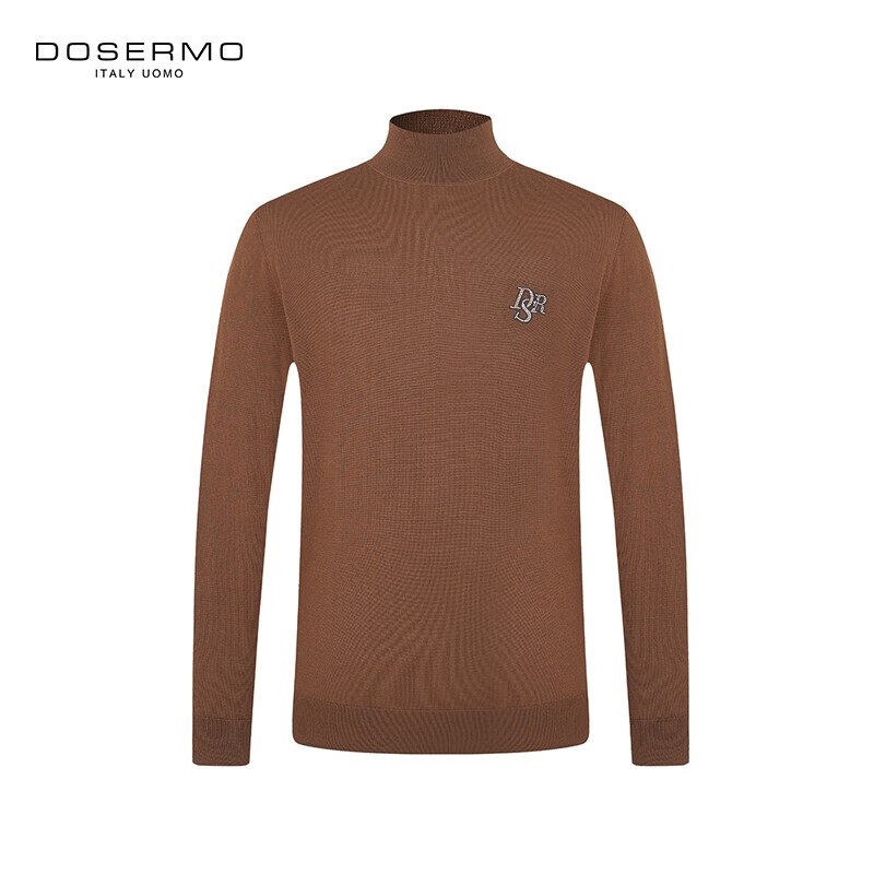 半高领薄纯绵羊毛衫打底衫