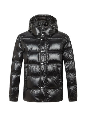 丹西摩（DOSERMO）轻奢鸭绒羽绒服男短款羽绒服时尚亮色外套