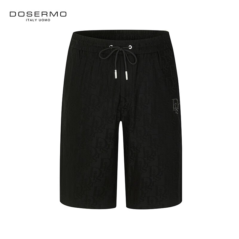 DOSERMO丹西摩男士夏新款提花抽绳系带健身休闲裤063162303