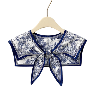 四季百搭薄款衣领花边装饰小披肩