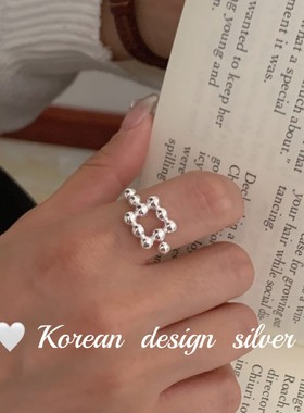 SASA银韩国东大门银戒指/指环