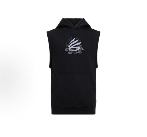 Under Armour 安德玛库里中国行系列加绒运动连帽背心6001841-001