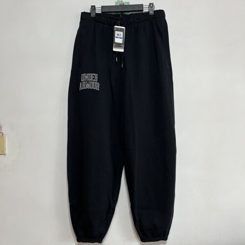 Under Armour 户外系带中腰收口长裤卫裤针织运动裤1386551-001