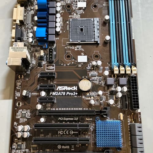 议价华擎FM2A78 Pro3+主板 上DDR3 内存，AMD