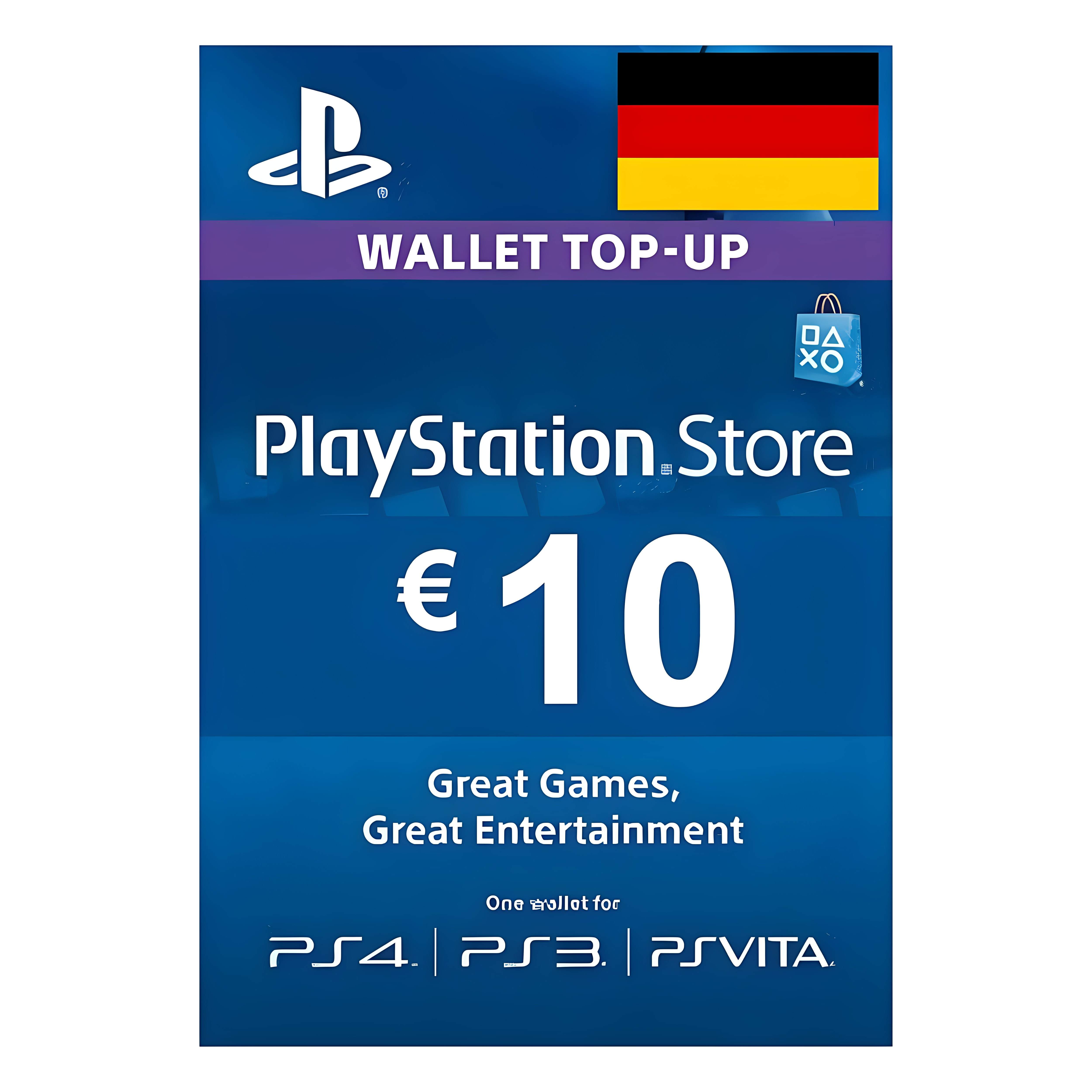 德国PSN点卡EUR10CardGermany图片