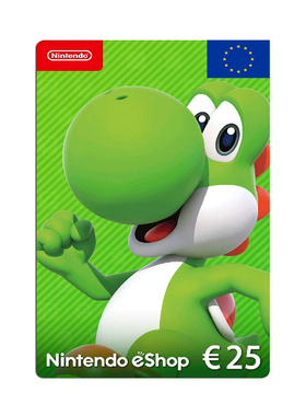 NS任天堂eShop充值卡(欧盟)25欧元 Nintendo Switch Voucher Code