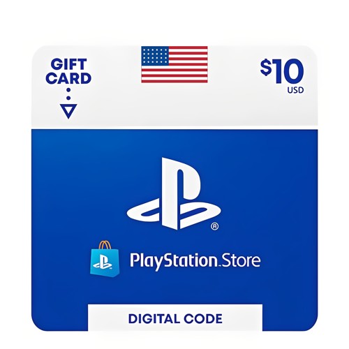 PS5 10Dollars Gift Card Sony Playstore USD 美服PSN充值卡10刀 - 封面