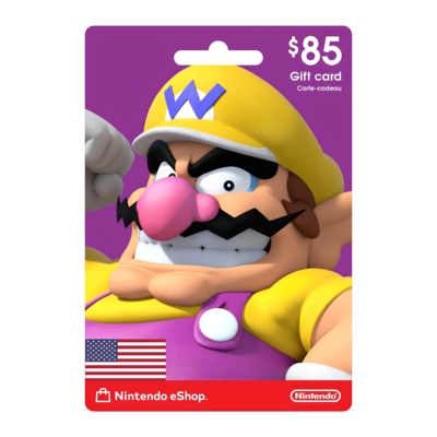 NS2eshop85美元礼品卡数字码