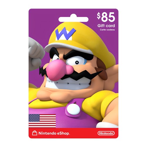NS2eshop85美元礼品卡数字码