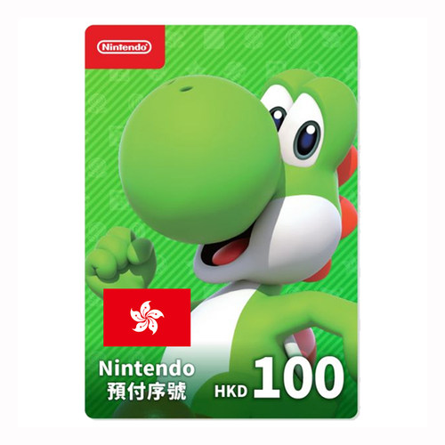 香港任天堂Switch預付卡HKD100