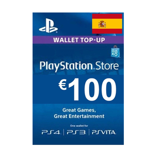 Spain Sony 100Euro PS Store Gfit Card ES西班牙索尼PSN100欧元