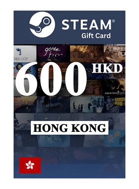 SteamWalletCard600HKD香港