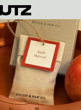 NUTZ苹果香包ROUGH&RAW CO荒朴卧室汽车香挂衣柜除味香囊车挂礼物