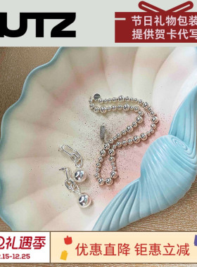 NUTZ中古贝壳盘海贝蓝蓝陶瓷收纳托盘果盘挂墙家居摆件首饰碟礼盒