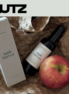 NUTZ苹果香薰喷雾ROUGH&RAW CO荒朴空间香氛室内衣物织物除味清新