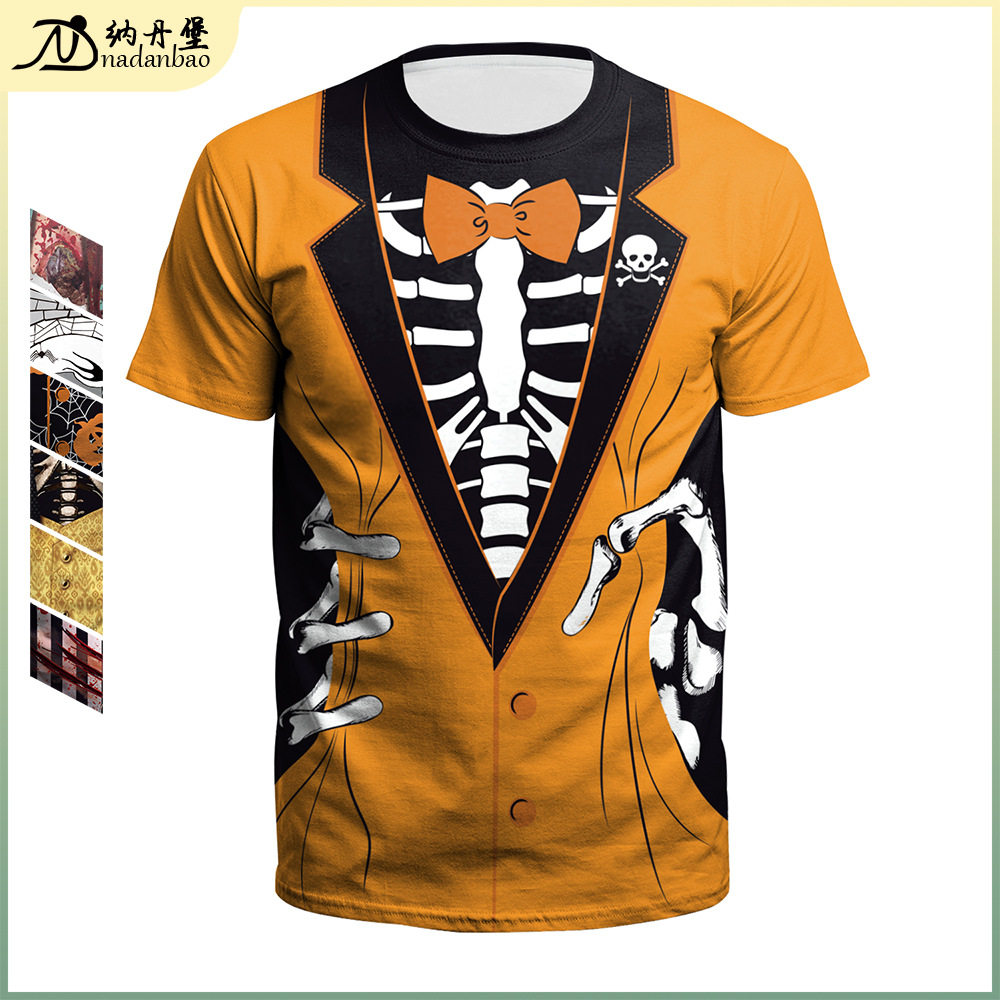 大码T恤短袖情侣装cosplay服装