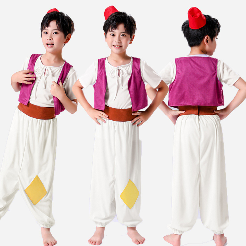 阿拉丁神灯儿童cos服3