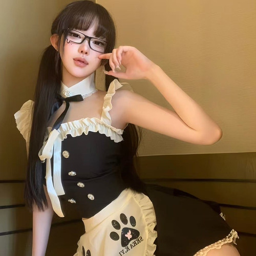 夏季甜美女仆女装睡裙