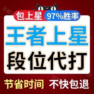 王者荣耀代打代练小国标省标排位战力巅峰赛小魔方陪玩带上分车队