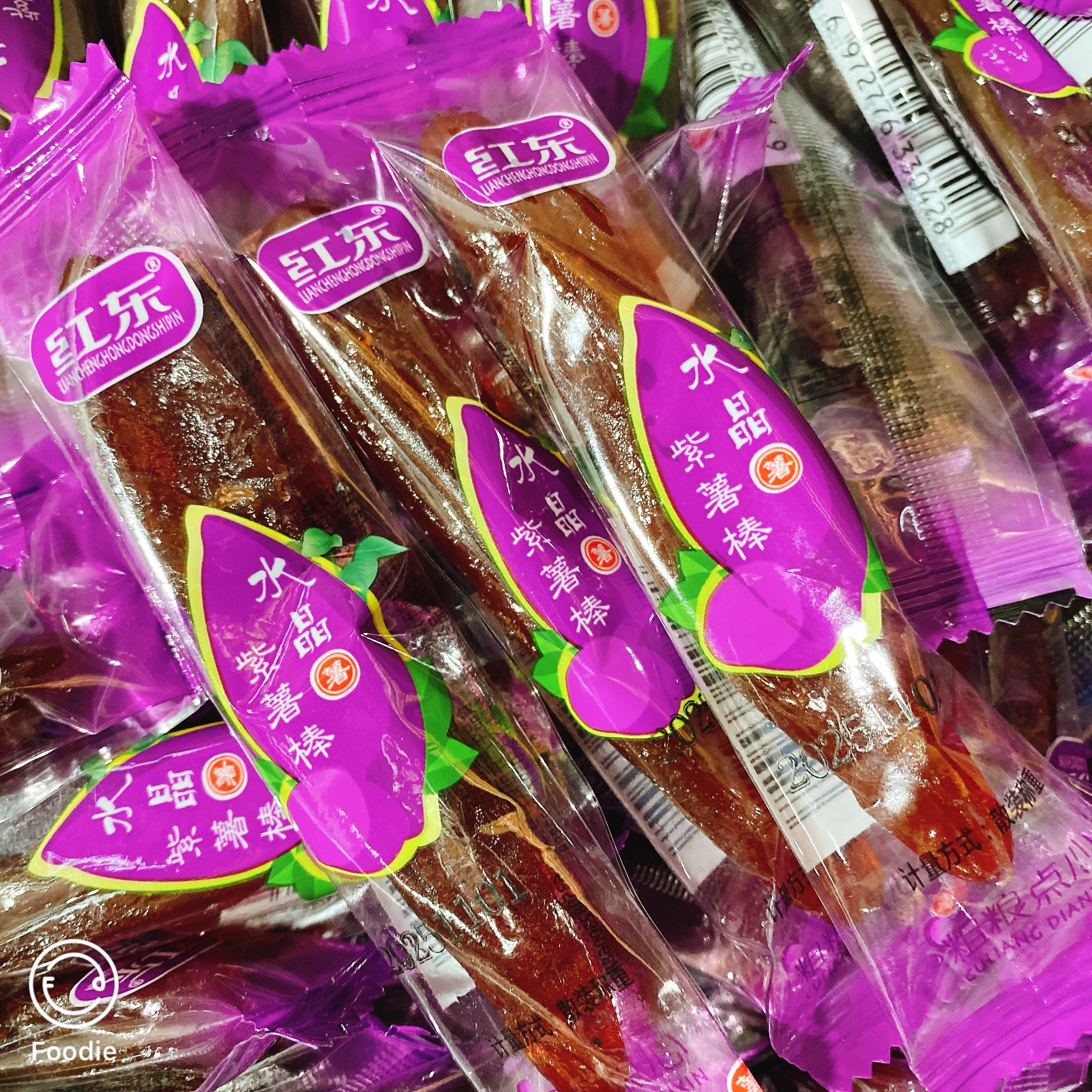 红东紫薯仔地瓜仔水晶紫薯棒500g独立小包装办公室零食小吃特产