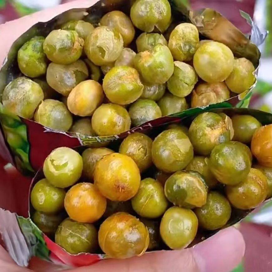 龙祥顺青豌豆蒜香青豆多种口味500g独立小包装前台接待用的小零食