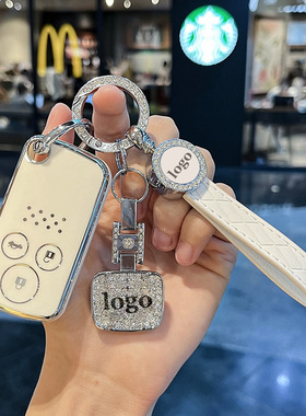 适用于图片老款钥匙套九代思域CRV歌诗图思铂睿汽车钥匙包扣壳