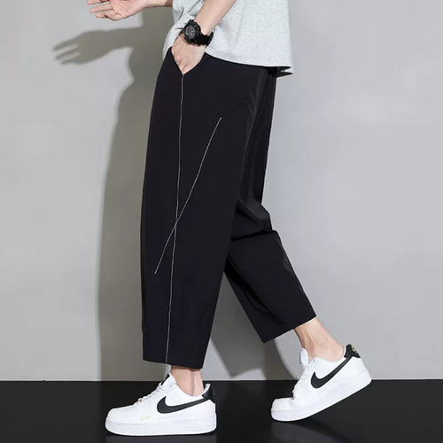 【新品】冰丝九分裤男夏季运动裤