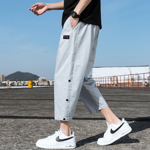 【新品】八分裤男夏季休闲九分裤