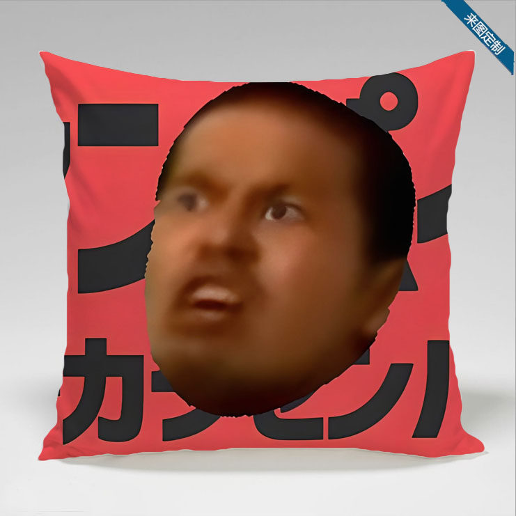 野兽先辈抱枕diy定制同款哲学恶搞114514恶臭田所浩二抱枕头摆件