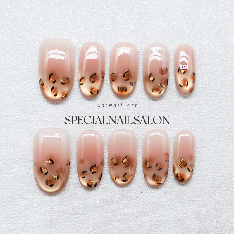 【豹纹千金】纯手工穿戴甲法式高级感豹纹猫眼2025新款美甲指甲片,彩妆/香水/美妆工具,穿戴甲/甲片,淘宝优惠券,粉丝福利购,淘宝优惠卷