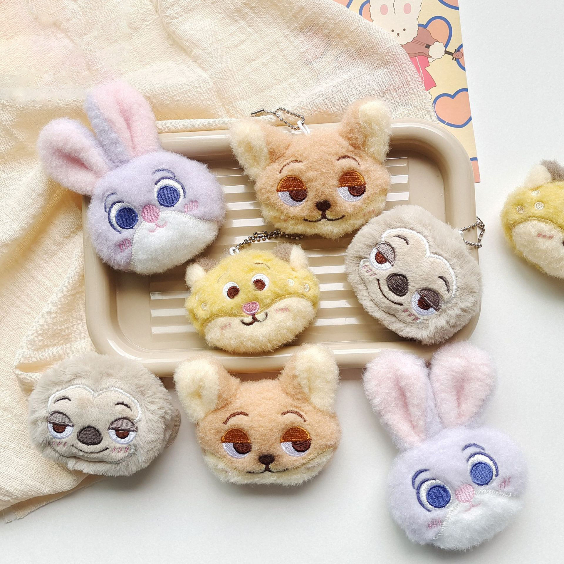 疯狂动物城尼克朱迪玩偶