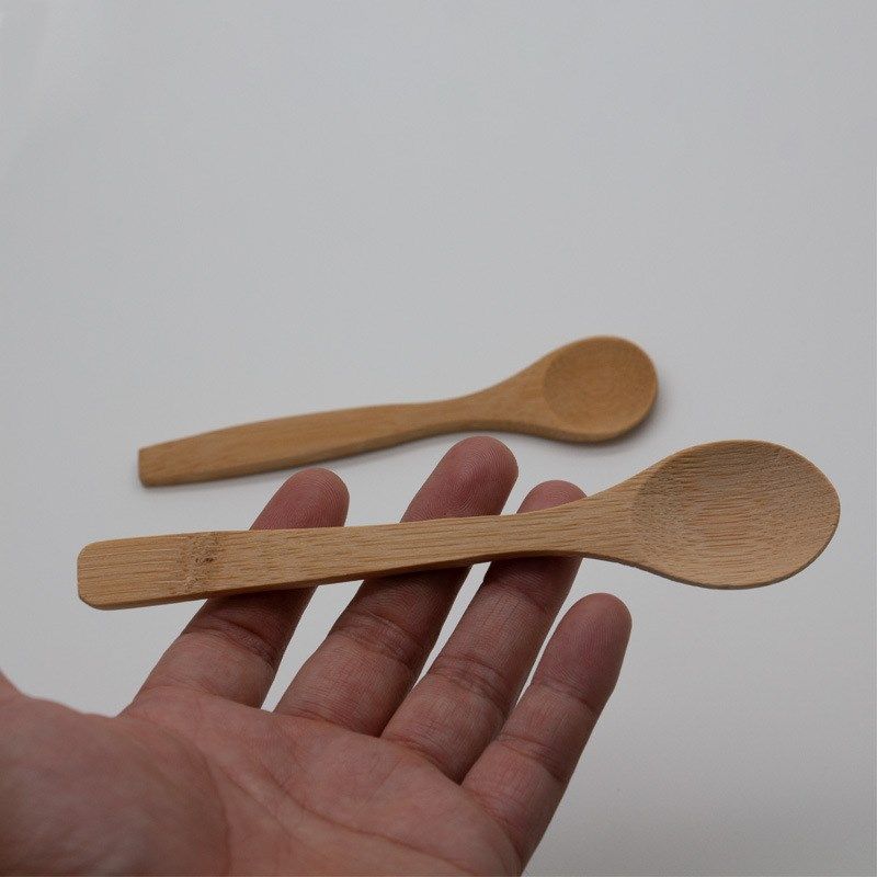 厂家直供 无漆竹勺小木勺子 长柄蜂蜜勺果酱勺咖啡勺子甜品调羹匙