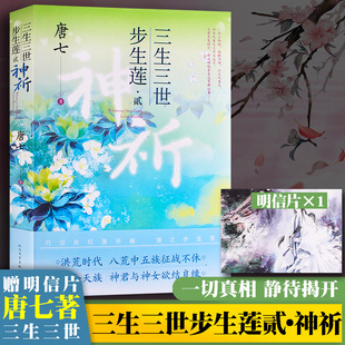 贰·神祈 古风玄幻仙侠言情小说青春文学 新华书店正版 现货书籍 三生三世步生莲 唐七小说十里桃花枕上书华胥引后新作 赠明信片