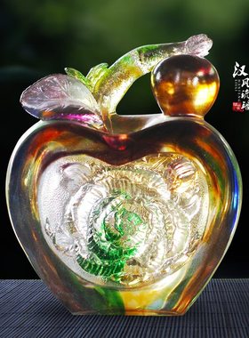 琉璃创意摆放乔迁送礼客厅桌面