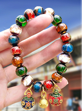 香灰琉璃款吞金兽男女通用