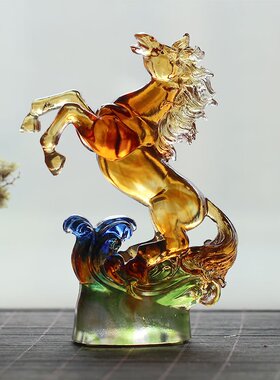 古法琉璃生肖家居客厅工艺礼品