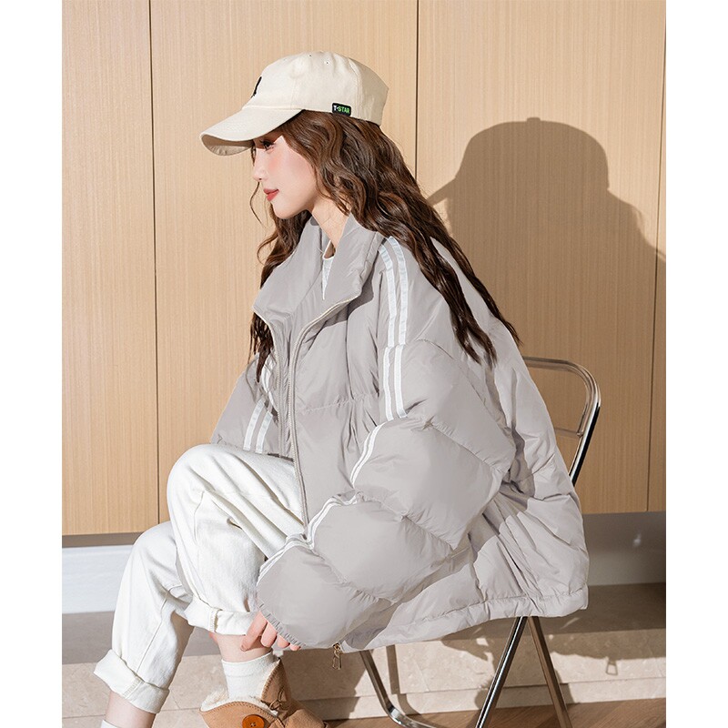 唐狮新款2026冬季女羽绒服短款超好看保暖立领女士外套流行爆款jt