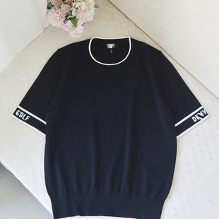 美单纯元~成人女装！！！S-XL时尚休闲针织短袖T恤版型好好穿洋气