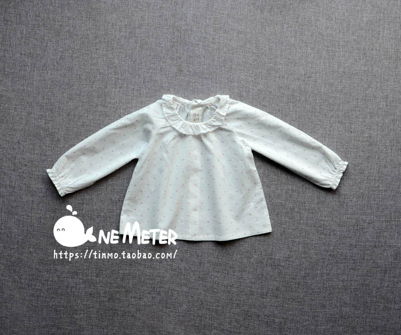 Chemise fille à manche longue - Ref 2084856 Image 1