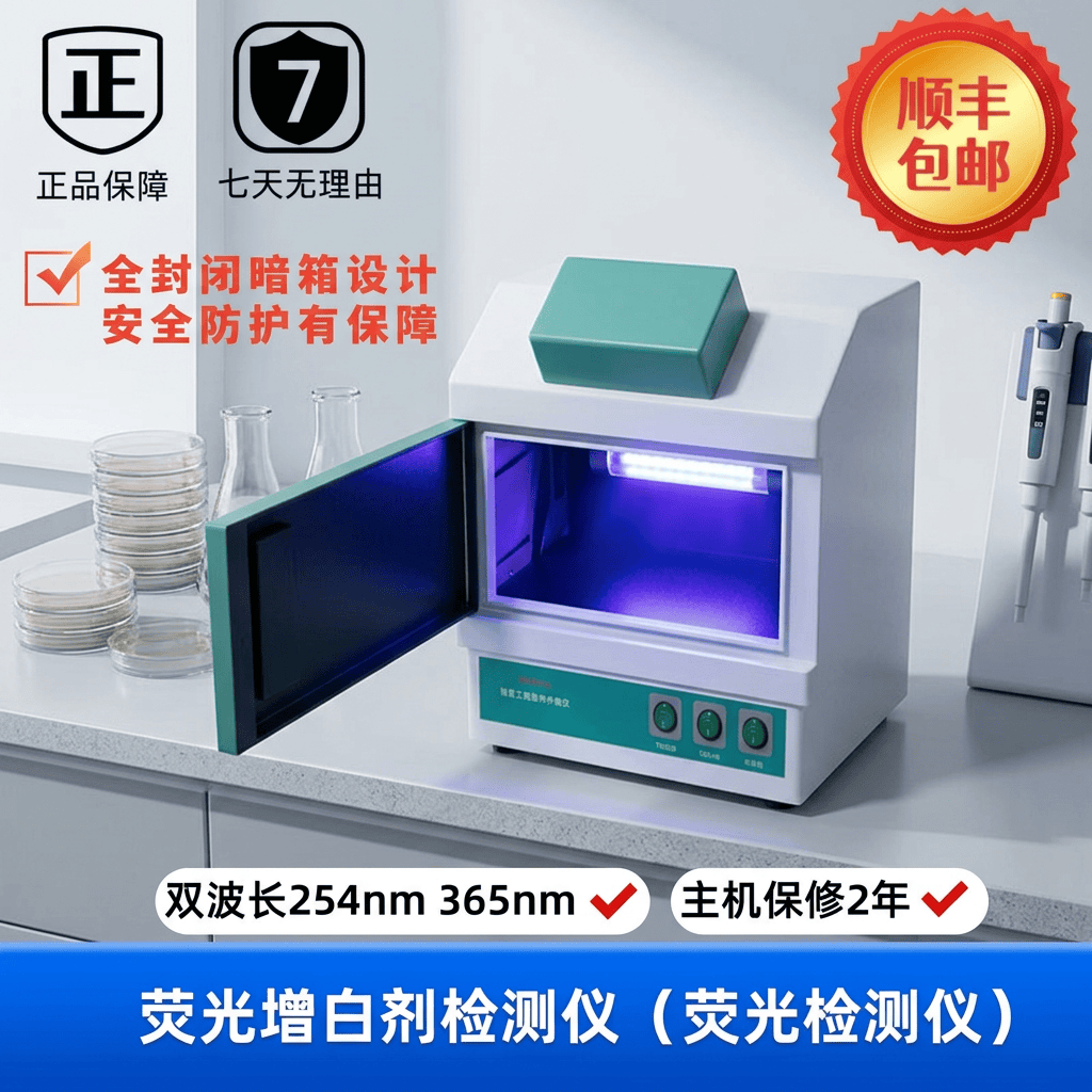 荧光检测仪 食品蔬菜水果添加剂化妆纸制 增白剂快速自动测定实验