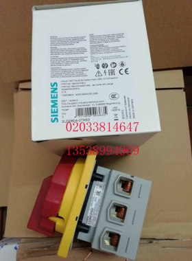 正品全新SIEMENS西门子隔离开关 3LD2804-0TK53 3LD2804-OTK53