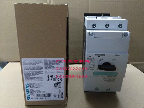 全新进口正品SIEMENS西门子马达保护开关 3RV1041-4LA10 70-90A - 封面